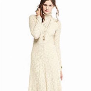 Free People White River Lace Maxi Dress. 
.